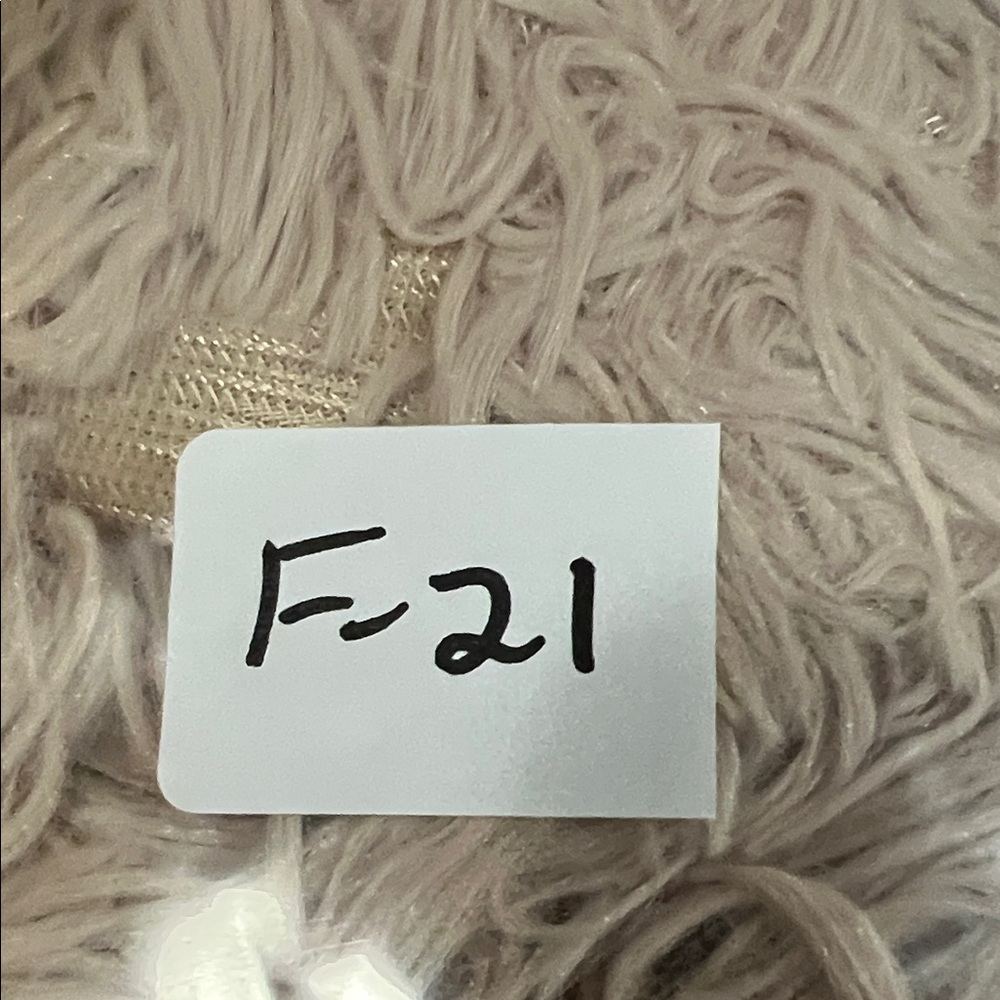 Elegant Faux Fur Pink/Tan Teddy Jacket - Picture 7 of 7